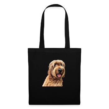Otterhound 2 - Sac en tissu - noir - Devant