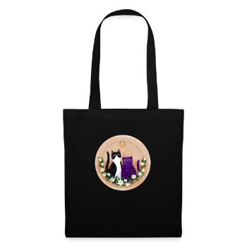 Two cats - Tote Bag - black - Front