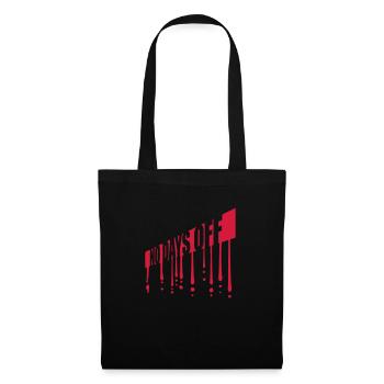 pas de jours de congé devis - Sac en tissu - noir - Devant