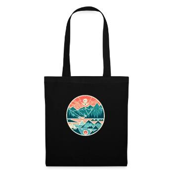 Mountains - Tote Bag - black - Front