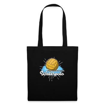 Wassersport Wasserball Wasserballer Team Sportart - Stoffbeutel - Schwarz - Vorne