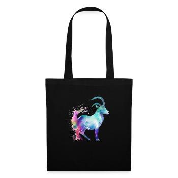 Jazy capricorne - Sac en tissu - noir - Devant