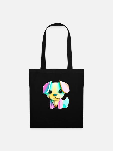 Puppy - Stoffbeutel - Schwarz