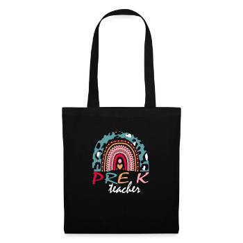 Boho Pre-K Squad Geschenk - Stoffbeutel - Schwarz - Vorne