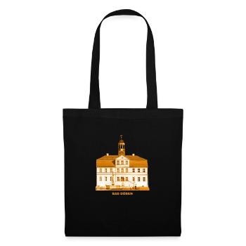 Bad Düben Town Hall Dübener Heide Kurstadt Sachsen - Tote Bag - black - Front