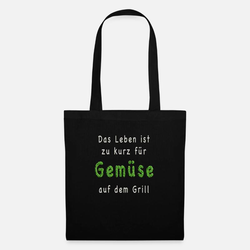 Das Leben - Stoffbeutel - Schwarz