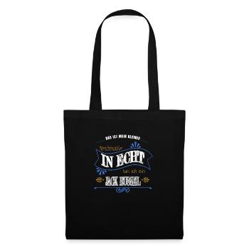 doggie cool lieblingshund humor geek hunderasse - Stoffbeutel - Schwarz - Vorne