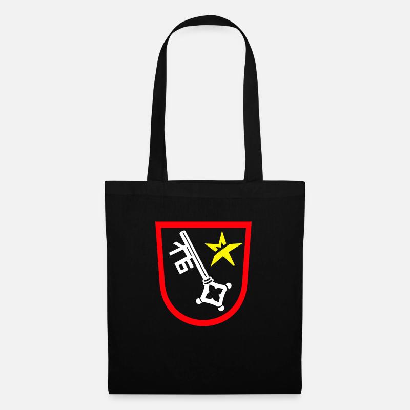 Logo Worms Layers Final - Stoffbeutel - Schwarz