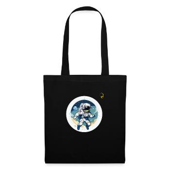 ASTRONAUT IN SPACE - Tote Bag - black - Front