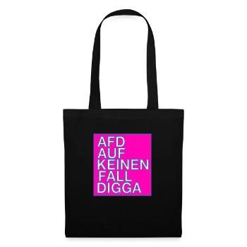 AFD DEFINITELY NOT DIGGA! - Tote Bag - black - Front
