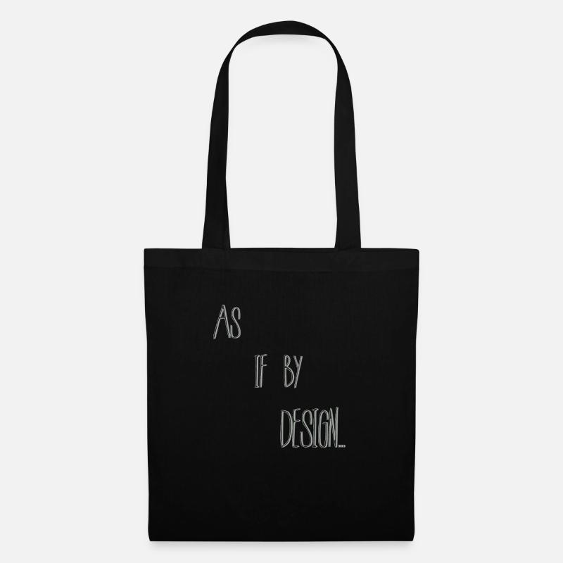 As if by design - Tote Bag - black
