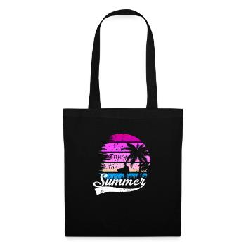 Vacation early summer late summer summer holiday holiday sea - Tote Bag - black - Front