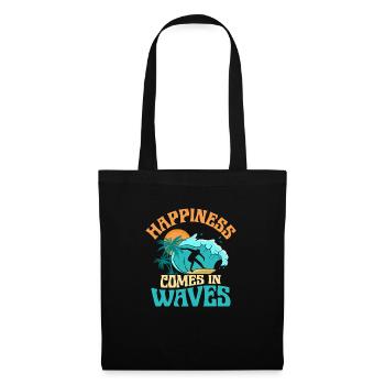 Certified Badass Forklift Operator Surfboard Surfe - Tote Bag - black - Front