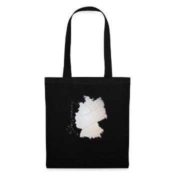 Germany Map Framed Real Volleyball EN - Tote Bag - black - Front