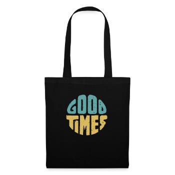 Good Times retro - Tote Bag - black - Front
