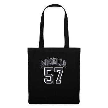 Moselle 57 - Sac en tissu - noir - Devant