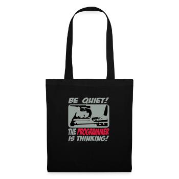 theprogrammer_3c - Sac en tissu - noir - Devant