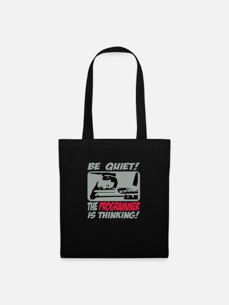 theprogrammer_3c - Stoffbeutel - Schwarz