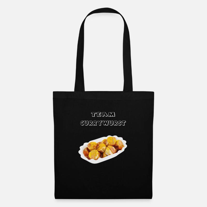 Team Currywurst - Stoffbeutel - Schwarz
