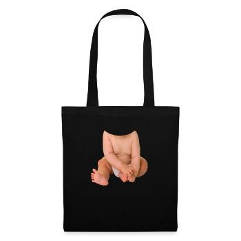 Baby_N2 - Stoffbeutel - Schwarz - Vorne