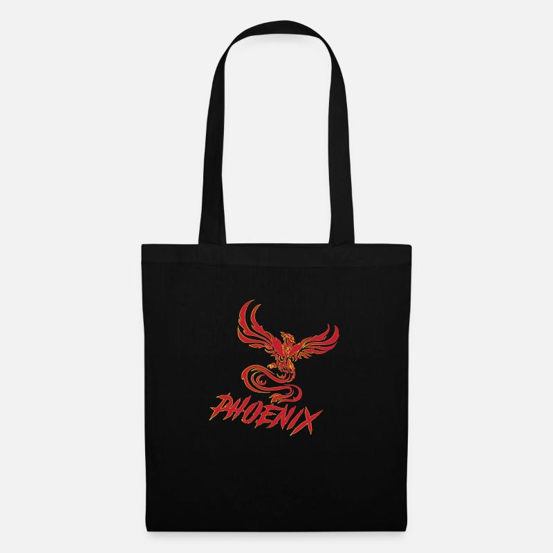 Phönix - Stoffbeutel - Schwarz
