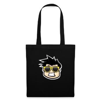 Cool gamer kid with sunglasses - Tote Bag - black - Front