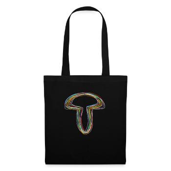mushroom - Tote Bag - black - Front