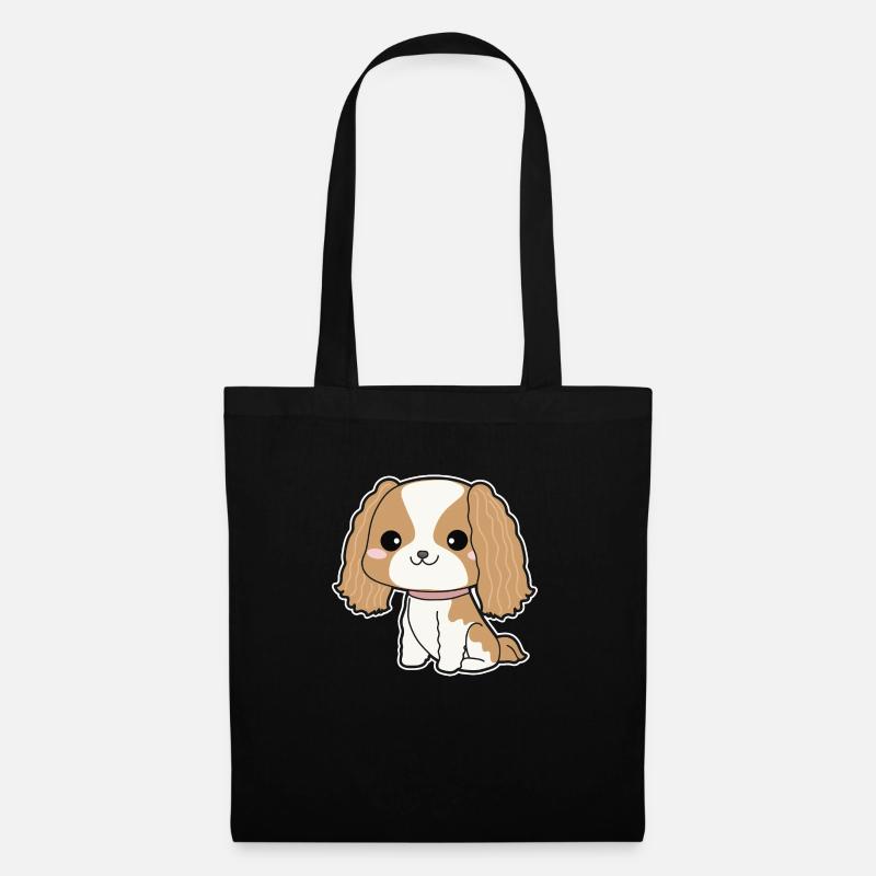 Cavalier King Charles Spaniel - Tote Bag - black