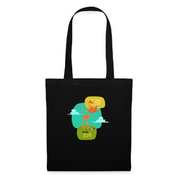 Misié Ti-Chat - Sac en tissu - noir - Devant