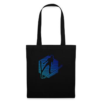 Ski Jumping Ski Jumpers Ski Flying Men Women - Tote Bag - black - Front