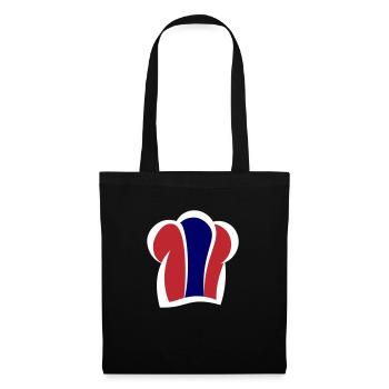 Chapeau de chef thaïlandais Cuisine Chef thaïlandais - Sac en tissu - noir - Devant