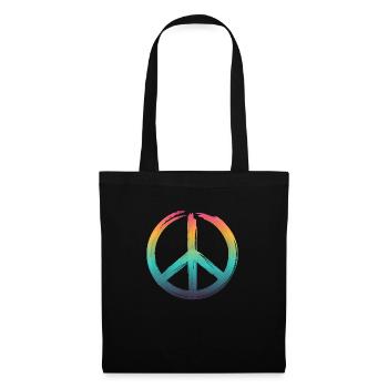 Peace Sign - Peace Sign - Logo - Tote Bag - black - Front