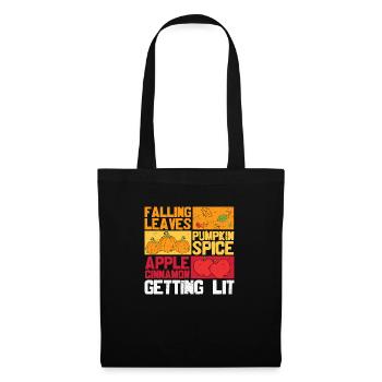 Thanksgiving Getting Lit - Tote Bag - black - Front