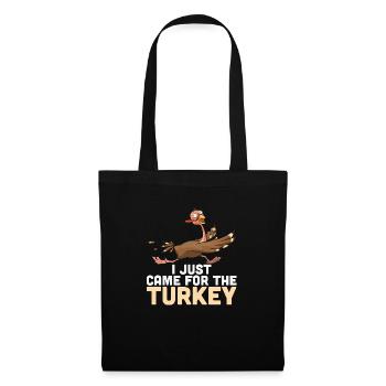 I Just Came For The - Tote Bag - black - Front