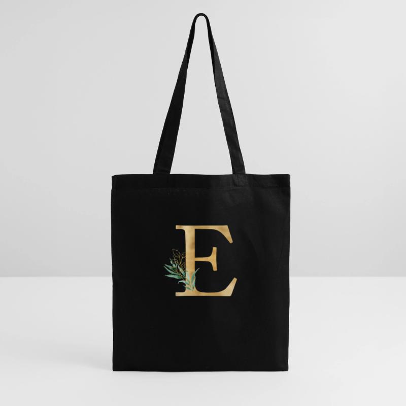 Customizable Monogram E Botany Tote Bag