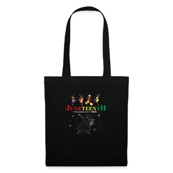 Juneteenth Outfit Black African Freedom - Tote Bag - black - Front