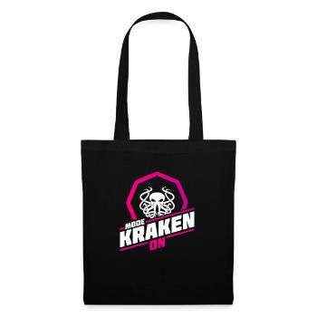 Logo OCTO KRAKEN - Sac en tissu - noir - Devant