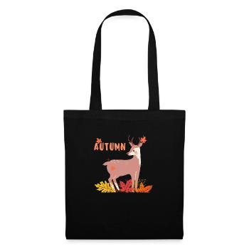 Leaf Autumn Tree Orange Fall Leaves Season - Tote Bag - black - Front