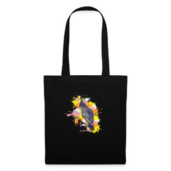 Crested eagle - Tote Bag - black - Front