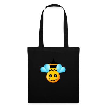 Happy Bee - Tote Bag - black - Front