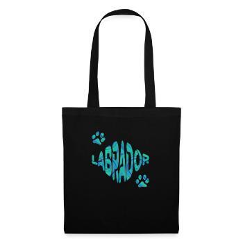 LABRADOR - Stoffbeutel - Schwarz - Vorne