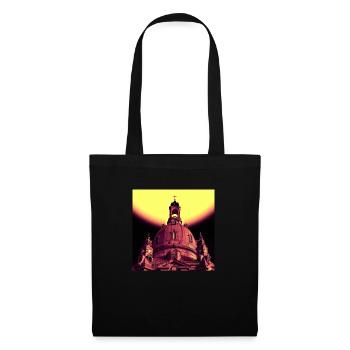 Frauenkirche Dresden - Local AI Art #999 - Tote Bag - black - Front