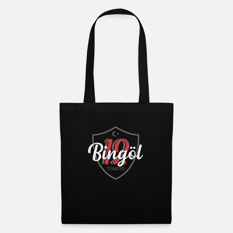 Bingöl - Stoffbeutel - Schwarz