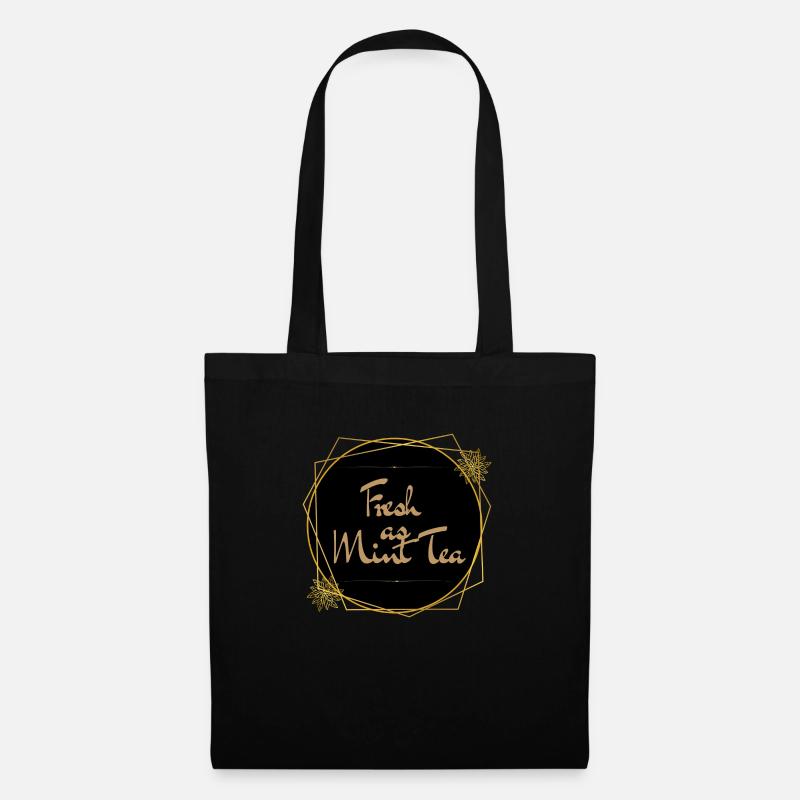 Mint Tea Thé à la Menthe - Tote Bag - black