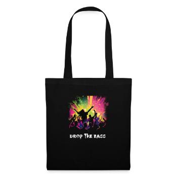 Drop the bass - Tote Bag - black - Front