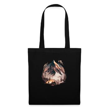 Conception sans titre 198 - Sac en tissu - noir - Devant
