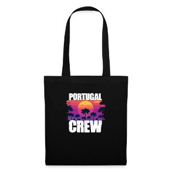 Vacances au Portugal - Sac en tissu - noir - Devant