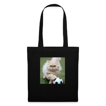Persian Cat Negan game Soccer - Tote Bag - black - Front