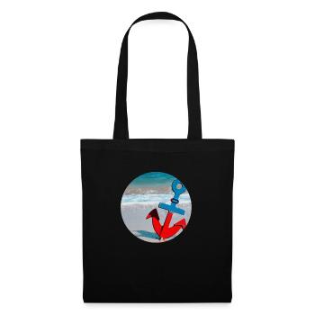 Anchor - Ocean - Tote Bag - black - Front