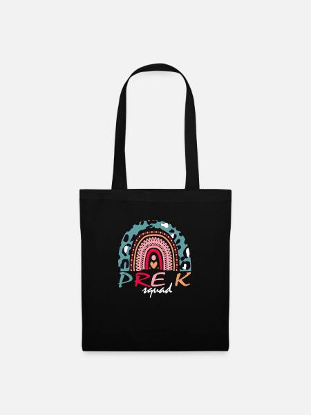 Pre K Squad Geschenk - Stoffbeutel - Schwarz